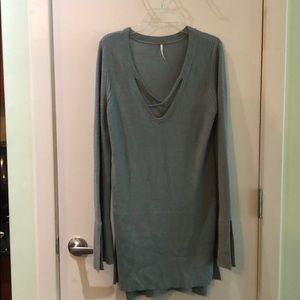 Free people sweater tunic